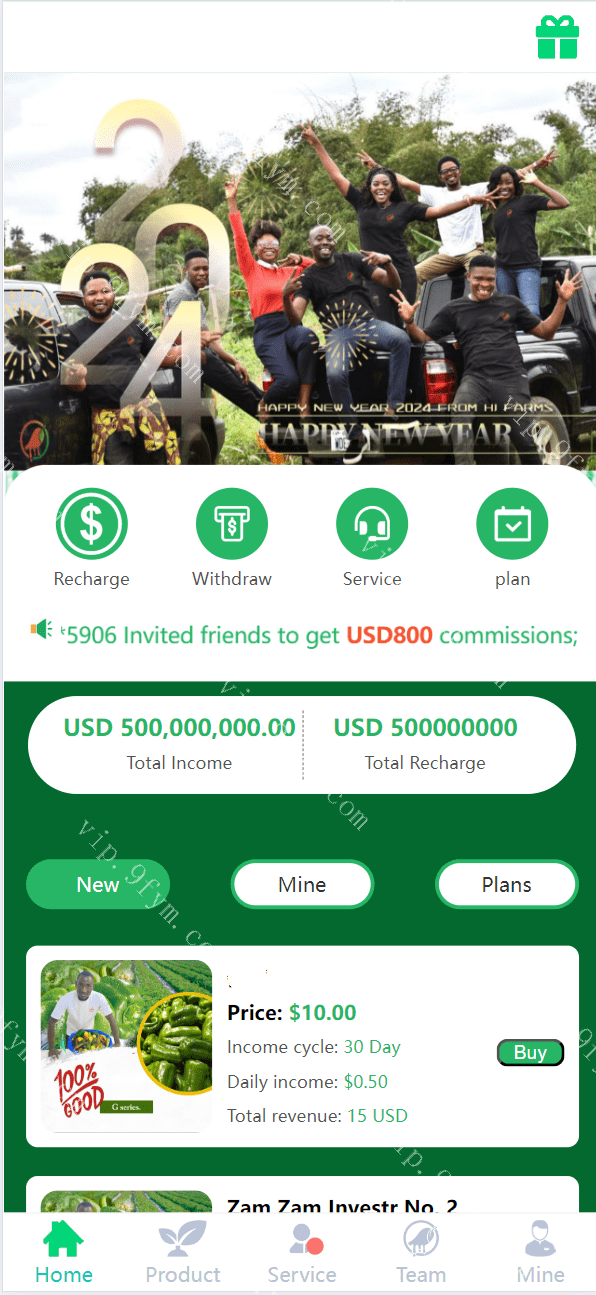 海外蔬菜农场共享投资理财系统源码