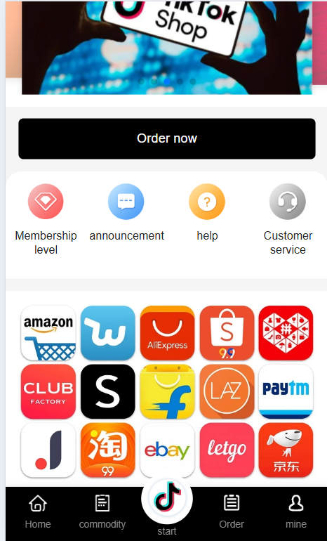 新品_tiktok抢单刷单系统/订单自动匹配系统/刷单抢单源码